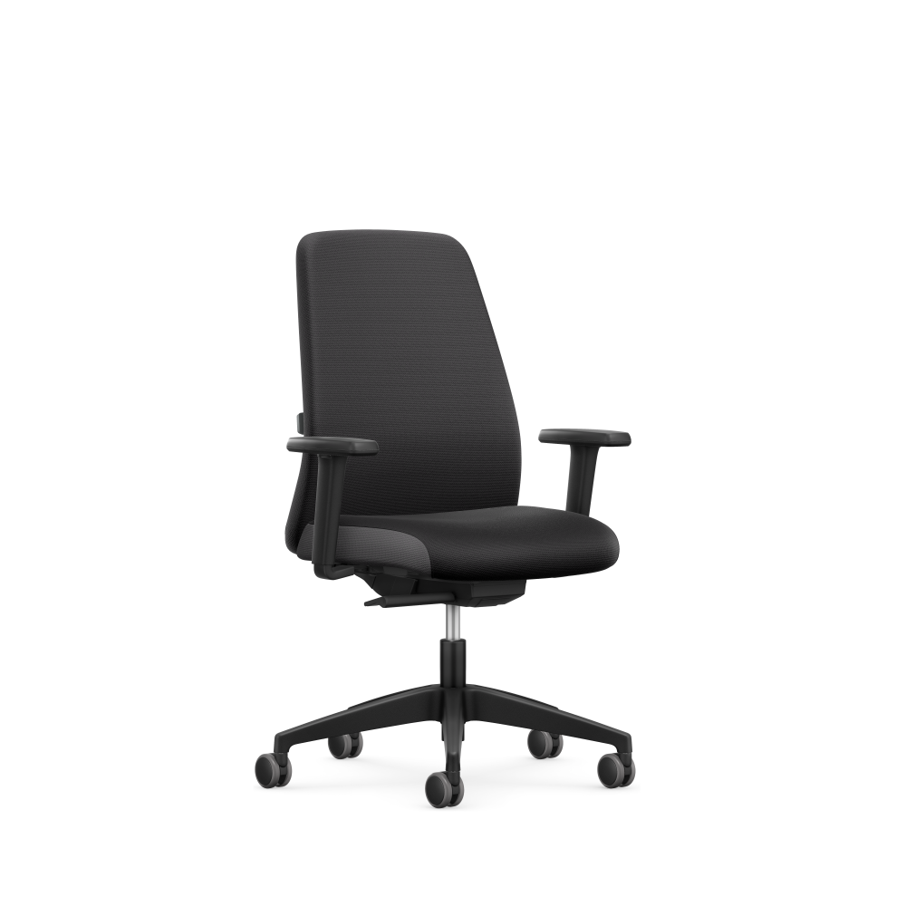 INTERSTUHL EVERY Bürostuhl | ergonomischer Drehstuhl | Polsterrücken| für 8h Sitzen - Aktionsmodell