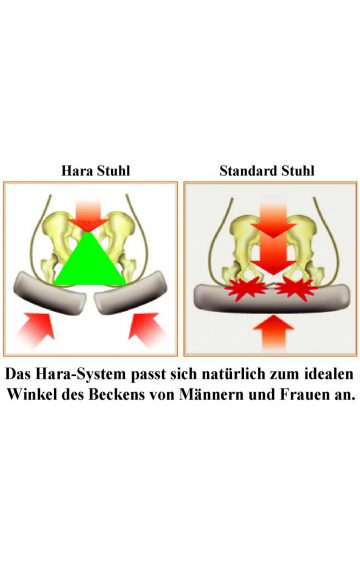 HARASTUHL NWL Bürostuhl | orthopädisch | ergonomisch | für rückenschonendes Sitzen
