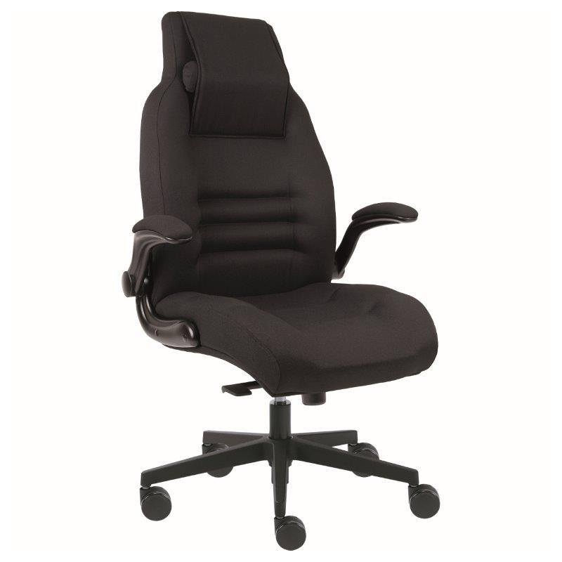 DISPOS 24 XXL Chefsessel | 24h Bürostuhl | bis 200 kg | ergonomisch für Dauersitzen