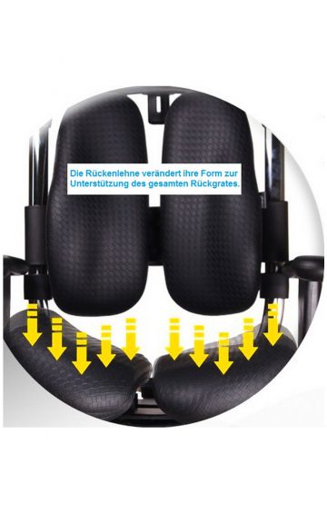 HARASTUHL NWL Bürostuhl | orthopädisch | ergonomisch | für rückenschonendes Sitzen
